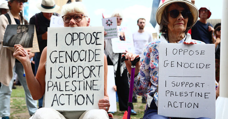 Palestine Action and the radicalisation of grandma