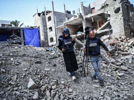 Journalists in Gaza are accepting a death sentence