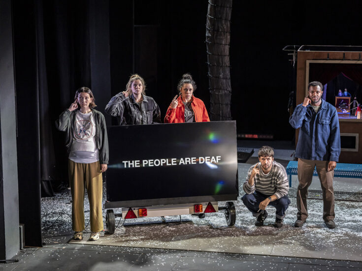 Deaf Republic is a celebration of life amongst war