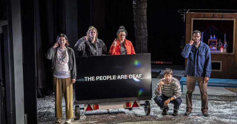 Deaf Republic is a celebration of life amongst war