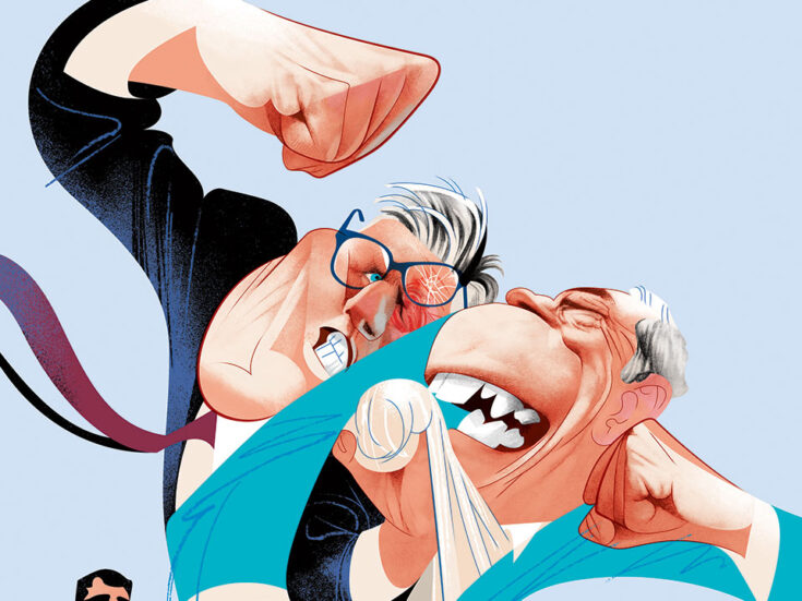 Farage rises. Burnham watches. But Starmer fights on