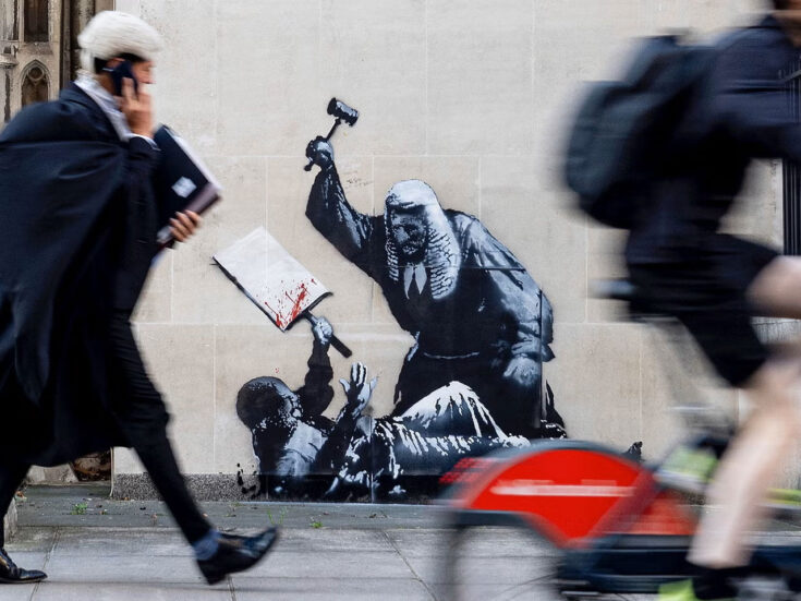 The right doesn’t get Banksy