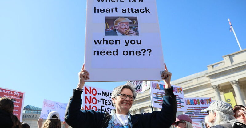 At London’s anti-Trump rally, I sensed the death of liberal England