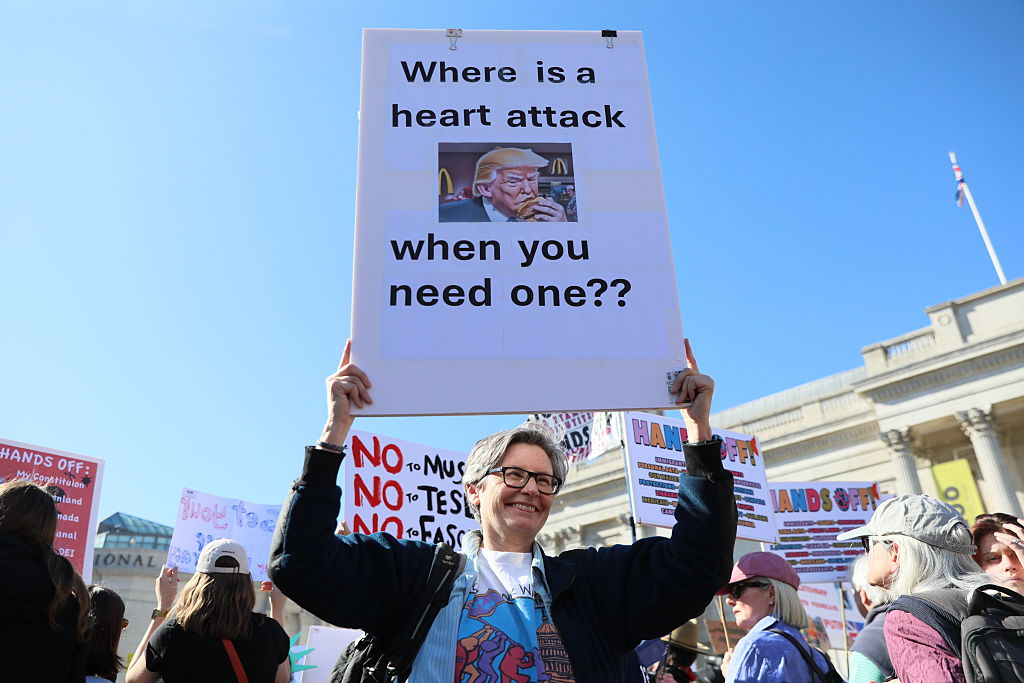 At London's anti-Trump rally, I sensed the death of liberal England