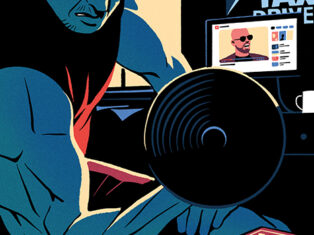 The manosphere’s literary muscle men