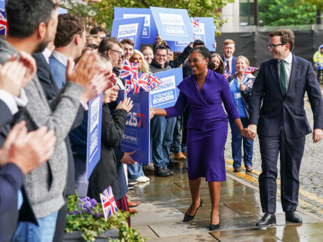 Kemi Badenoch pitches the Tories as the Lib Dems of the right