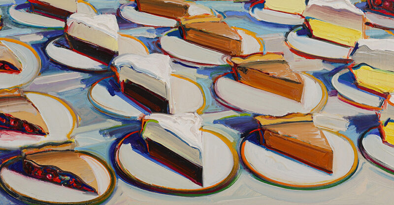 Wayne Thiebaud’s slices of Americana