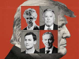 Emperor Trump and his British courtiers