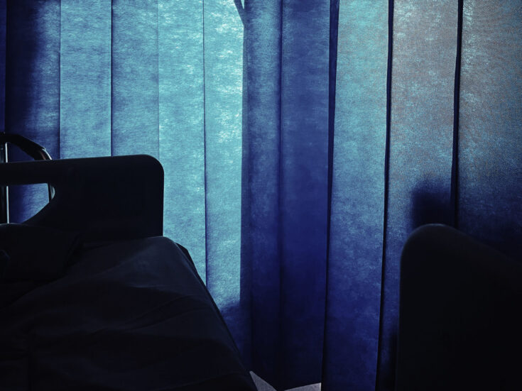 Six hours in hospital was a test of my rich inner resources