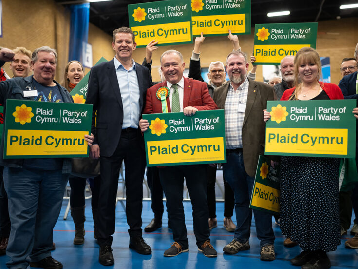 Plaid Cymru ends century of Labour dominance in Caerphilly