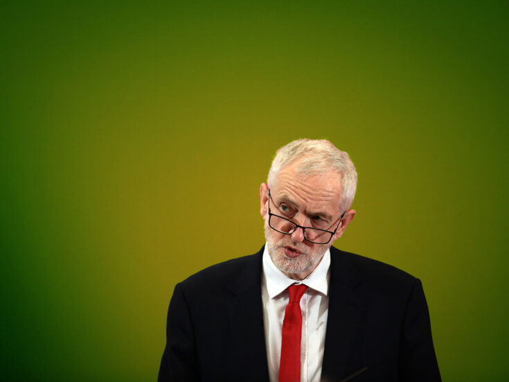 Jeremy Corbyn plays powerless man in role of a lifetime