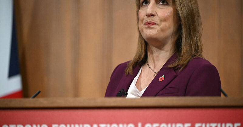 Rachel Reeves' großes Risiko