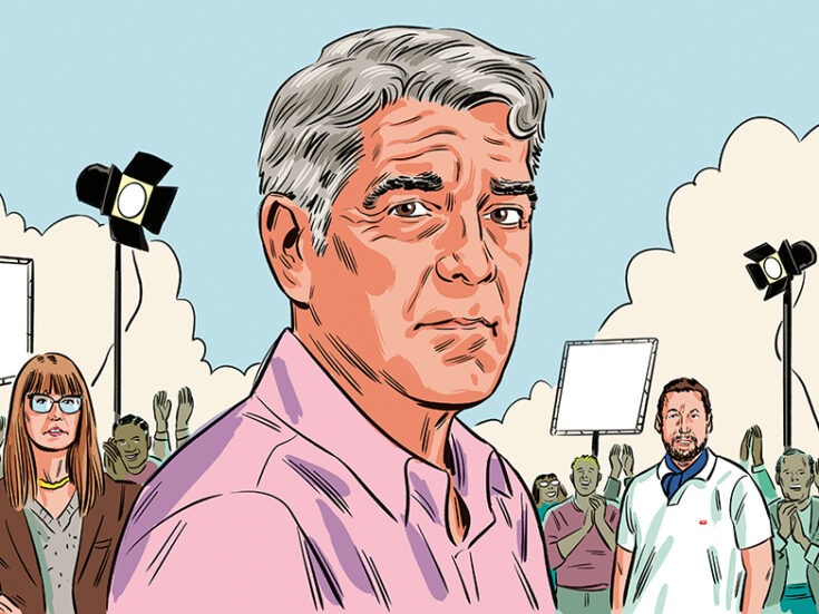 It ain't easy being George Clooney