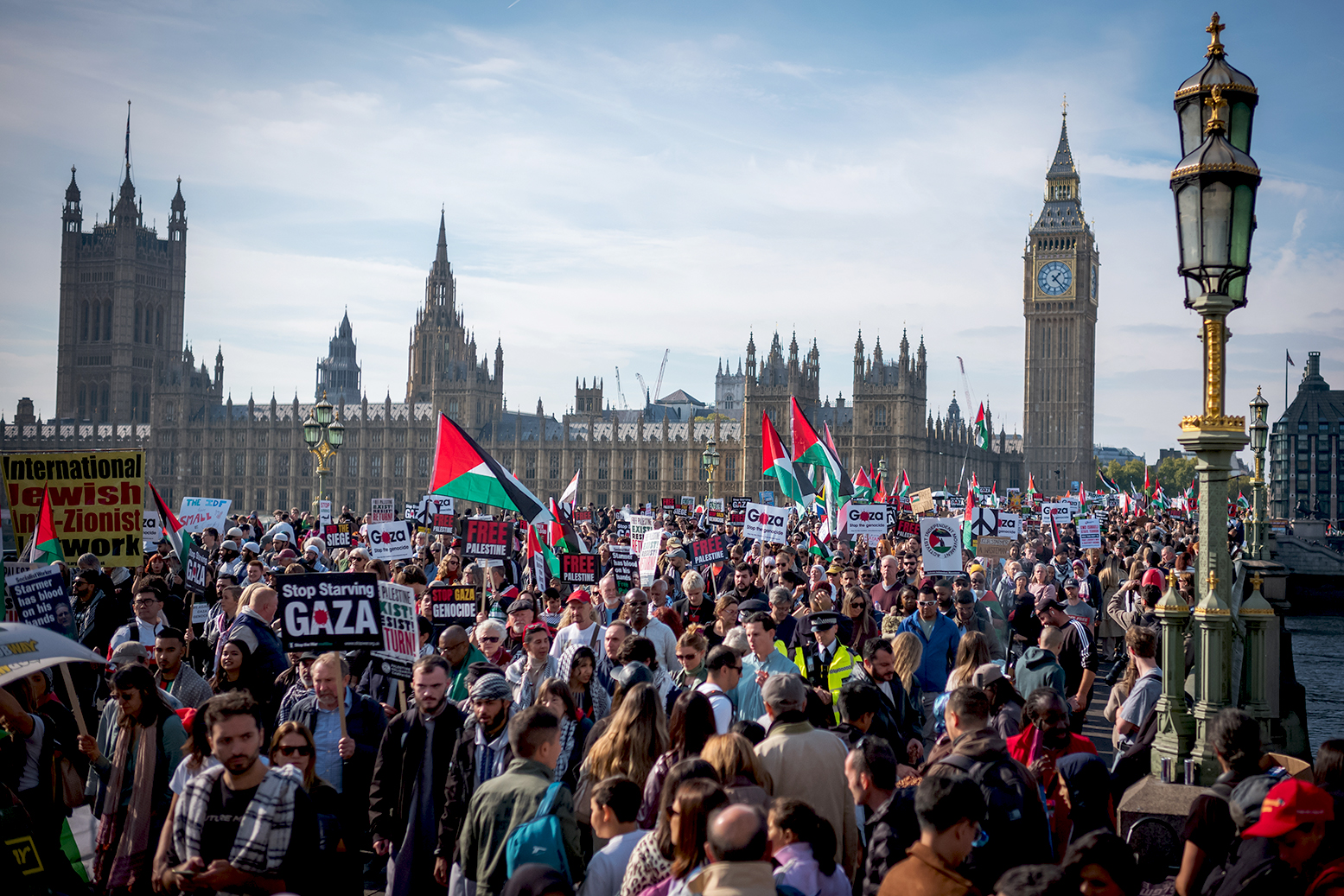 British people’s support for Palestinians is growing