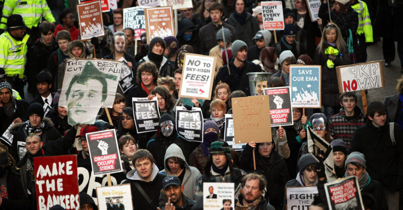 Bring back the spirit of the 2010 student fees protests