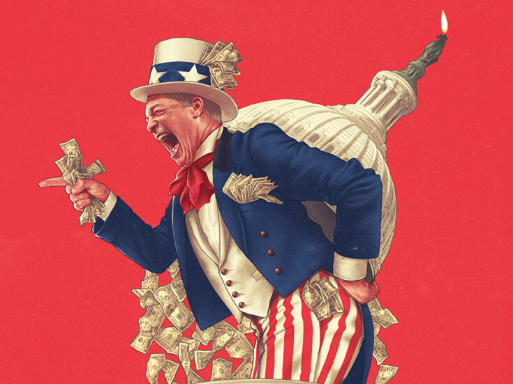 Photo of Nigel Farage’s American dream