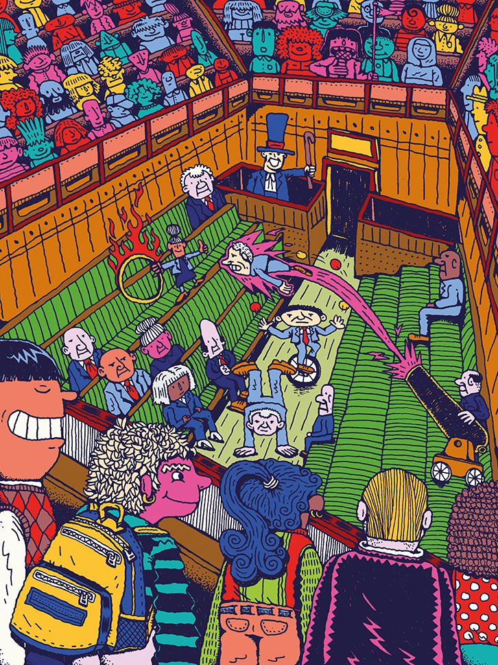 At the Ministry of Magic