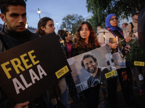 Should Alaa Abd El-Fattah's tweets have legal consequences?