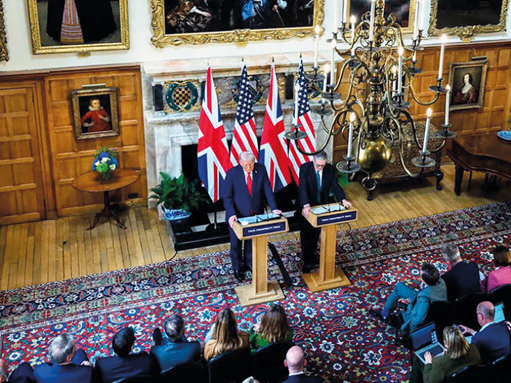 Donald Trump is leading the UK to a dark place