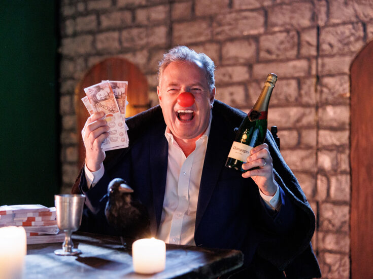 Partying with Piers and his peers