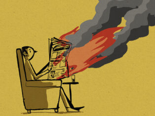 The news cycle might give me a heart-attack