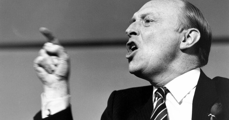 From the archive: Kinnock attacks Militant