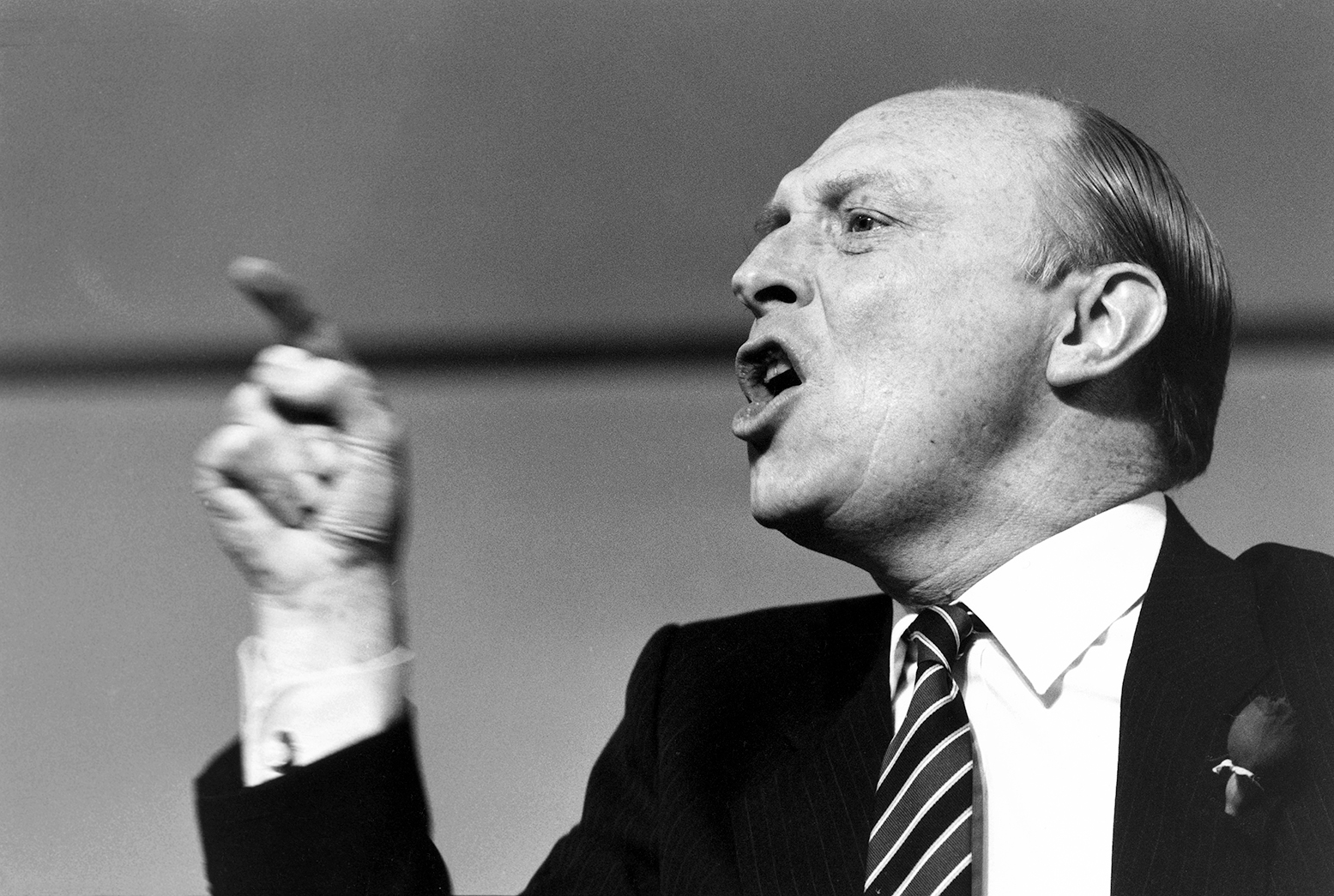 From the archive: Kinnock attacks Militant