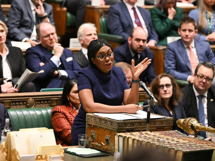 What we learned from PMQs: Badenoch feuds with Starmer over foreign policy