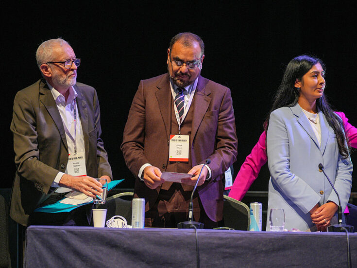 Corbyn and Sultana are neck-and-neck in the race to lead Your Party