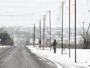 Driving in Ukraine’s anti-drone corridors