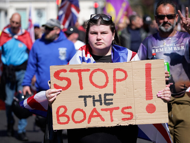 Photo of Is Your Party planning a joint march with Stop the Boats protesters?