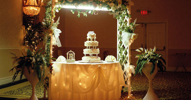 The relentless drudgery of wedding food