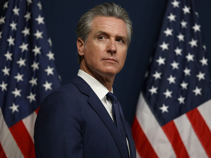 Gavin Newsom knows he's shallow
