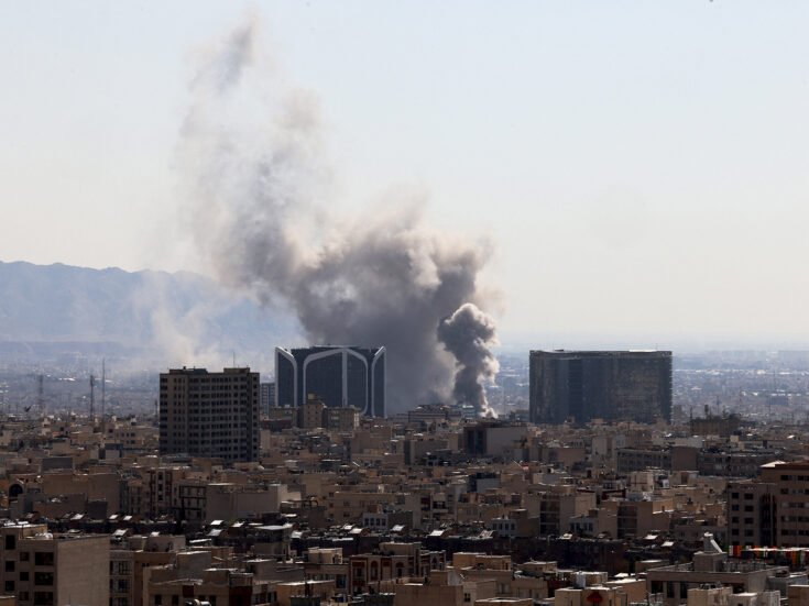 The US and Israel strike Iran