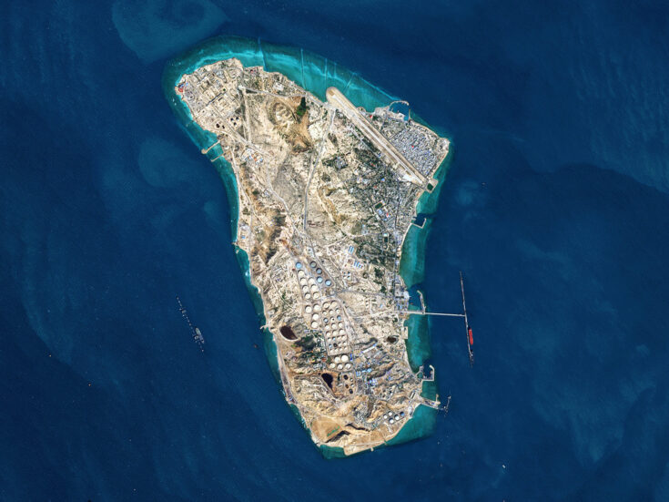 Photo of Kharg Island, the key to Iran’s fate