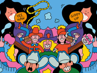 Do British people want to be cowboys?