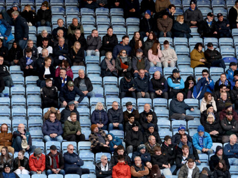 The silence of the football stadiums