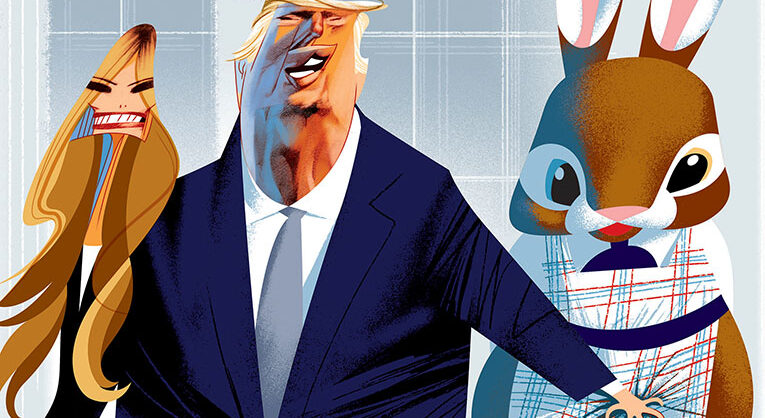 The Trumps wish the world a very demented Easter