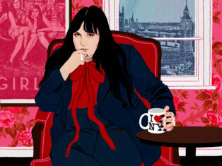 Lena Dunham and the art monster