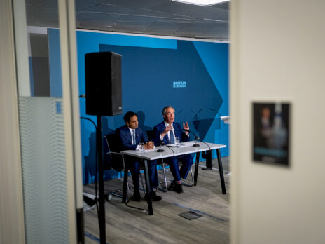 Nigel Farage fights for the limelight