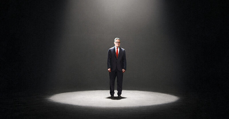 Keir Starmer is all alone