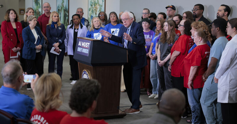 Bernie Sanders, America’s unlikely AI oracle