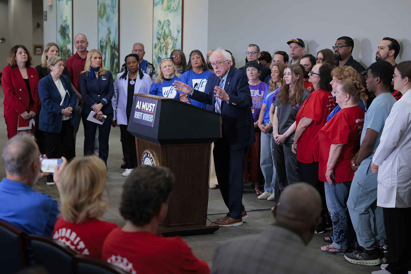 newstatesman.com - Freddie Hayward - Bernie Sanders, America's unlikely AI oracle