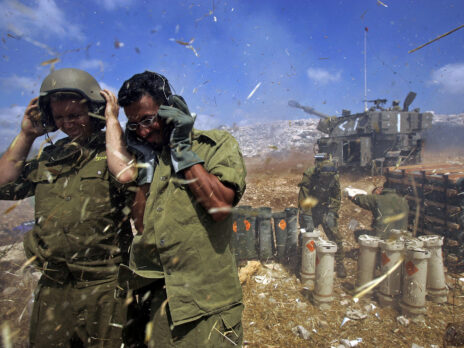 Israel never stopped mowing the grass