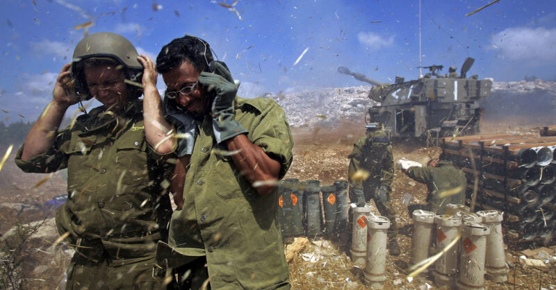 Israel never stopped mowing the grass