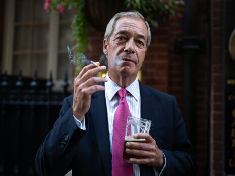 Stevenage Woman keeps thinking about Nigel Farage