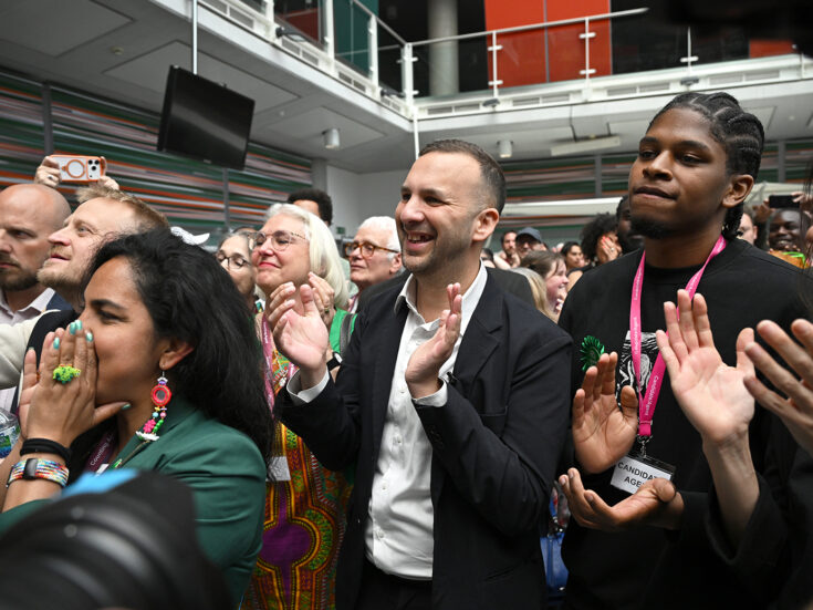 The Green wave breaks across England