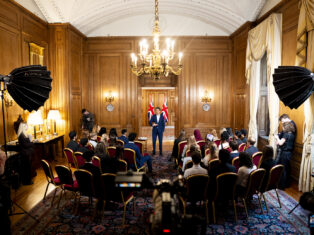 Install Ed Miliband as caretaker prime minister