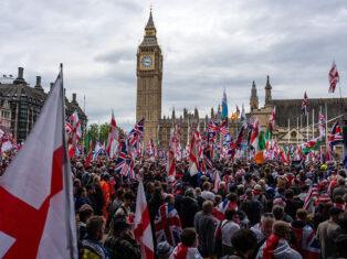 Cokeheads and Christians: a day at Tommy Robinson's rally