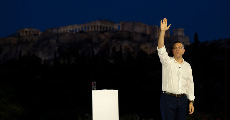 Alexis Tsipras has found another left to break